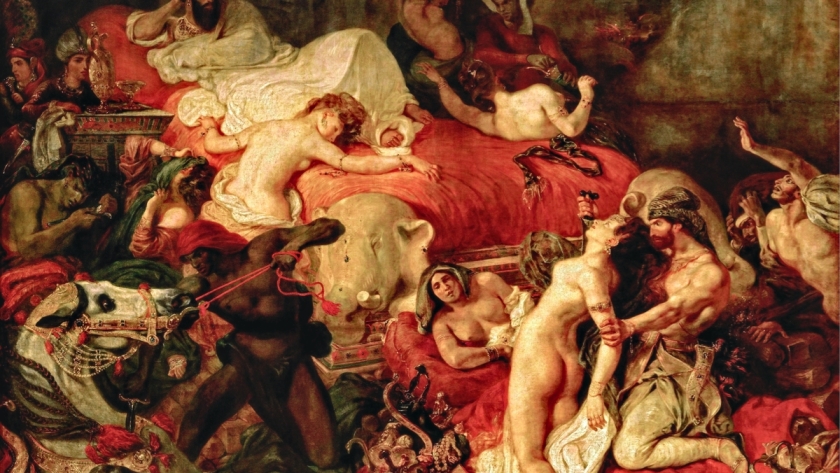 Eugène Delacroix Death Of Sardanapalus (1827)