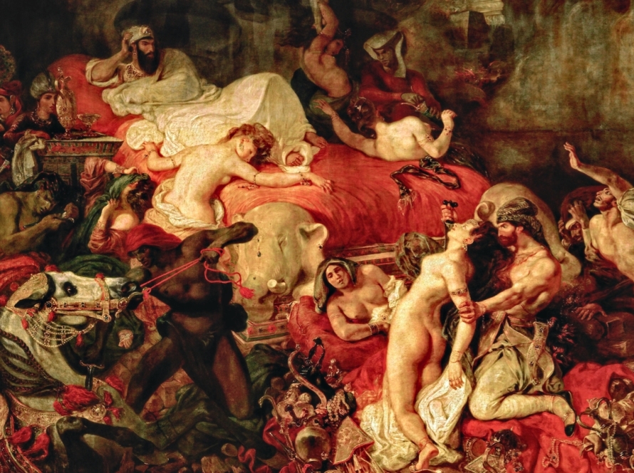 Eugène Delacroix Death Of Sardanapalus (1827)