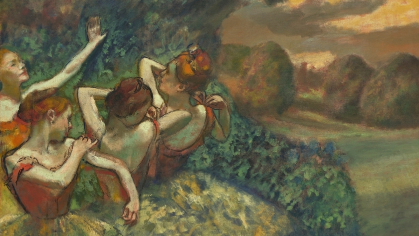 Edgar Degas Four Dancers (C. 1899)