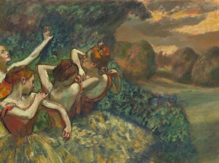 Edgar Degas Four Dancers (C. 1899)