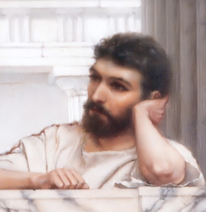 John William Godward Self Portrait