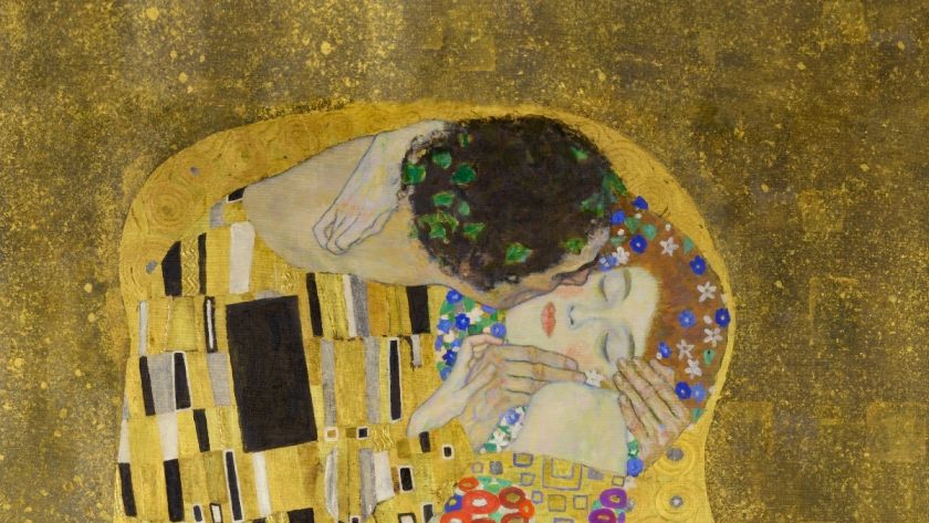 Gustav Klimt The Kiss - High Resolution (7376X7401, 39.1Mb)