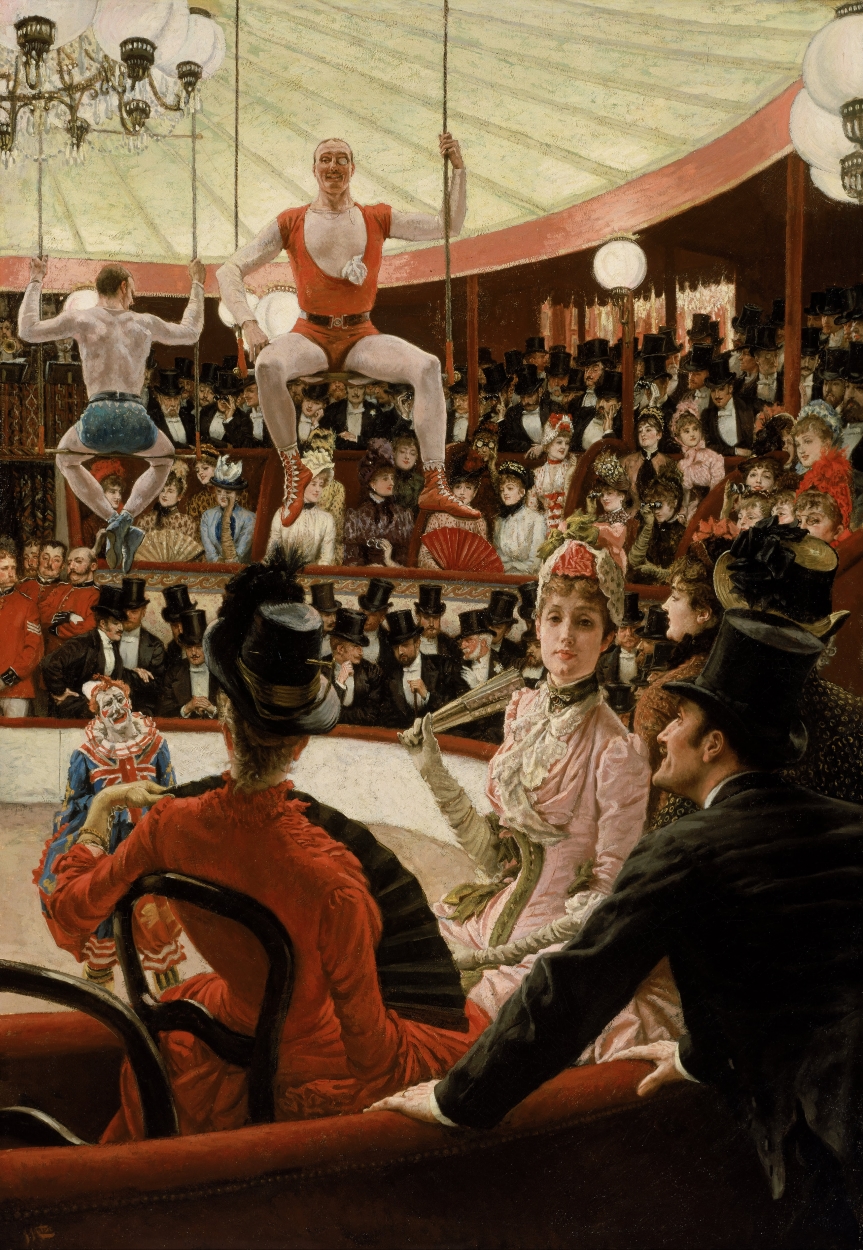 James Jacques Joseph Tissot (1836 - 1902)- Women Of Paris- The Circus Lover