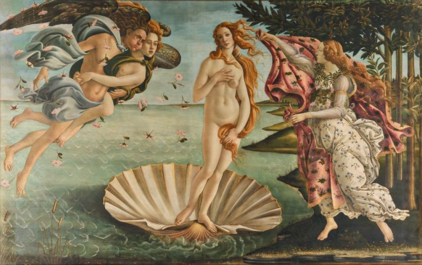 The Birth Of Venus By Sandro Botticelli