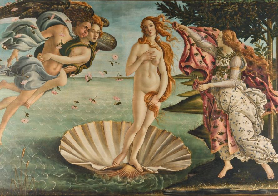 The Birth Of Venus By Sandro Botticelli