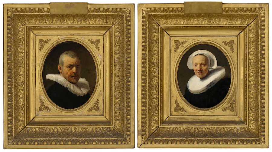 Jan Willemsz Van Der Pluym And His Wife Jaapgen Carels